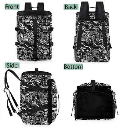 Gym Backpack, Water Resistant Carry-On Bag with Padded Shoulder Straps