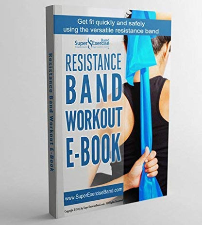Resistance Band for Working Out | Super Exercise Bands 8,16,24 Yard Bulk Rolls |10 Strengths in Light Medium and Heavy Resistance Bands | Latex Free Workout Bands Including App and e-Book - size: 16 Yards, style: Medium +