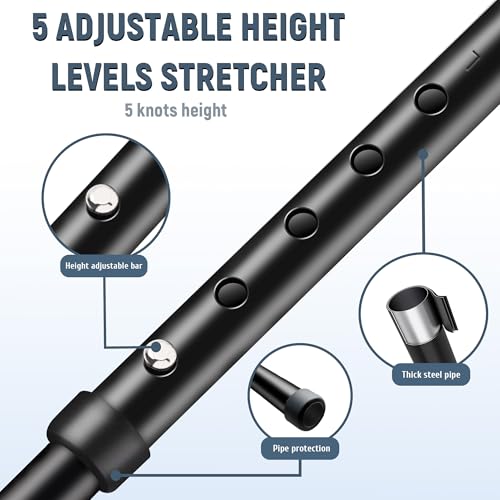 Hamstring Stretcher for Knee Extension & Pain Relief, Adjustable Low Back, Calf, Leg & Hip Stretching Device for Flexibility, ACL Surgery Recovery Physical Therapy Equipment - Upgraded 2025 - style: Upgraded