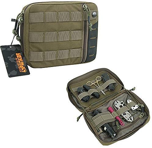 EXCELLENT ELITE SPANKER Molle Admin Pouch Tactical EDC Tool Pouch - color: Ranger Green