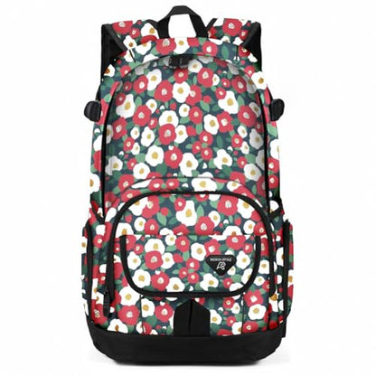 rickyh style School Backpack Travel Bag for Men & Women Lightweight College Back Pack with Laptop Compartmen - color: 04hbh