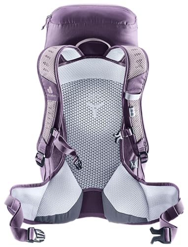 Deuter AC Lite 22L SL Hiking & Daypack Backpack with Narrow Fit, Steel Frame & Superior Breathability - Lavender-Purple - color: Lavender-purple, size: 22L