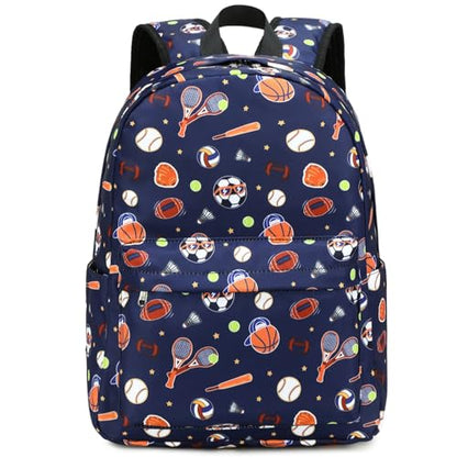 CAMTOP Preschool Backpack for Kids Boys Girls Toddler Backpack Kindergarten School Bookbags for Age 3-8 (Blue Classic Balls) - color: Blue Classic Balls