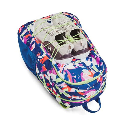 Under Armour Hustle Sport Backpack - color: (433) Tech Blue / Tech Blue / White