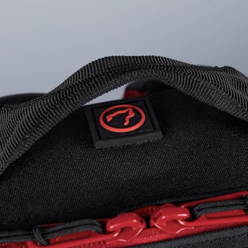 WOLFpak 9L Mini Tactical Backpack (Red Wolf) | Compact, Small Everyday Carry Bag for Gym, School, Travel | Durable, Water-Resistant Daypack with Molle System and Patch Panel - color: Red Wolf