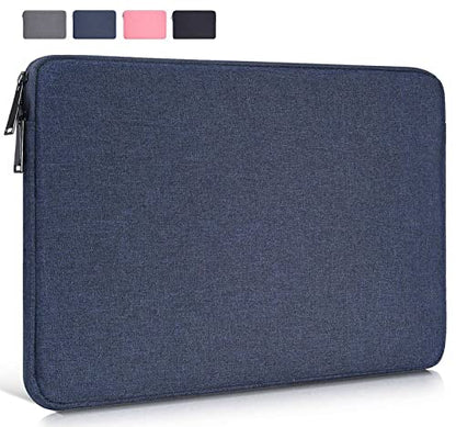 17 17.3 inch Laptop Sleeve Case for HP 17.3 inch Laptop/HP Envy 17 / Pavilion 17, Dell Inspiron 17, Lenovo Ideapad 17.3, ASUS Vivobook 17, 17-in Water-Resistant Computer Notebook Bag - color: Navy Blue