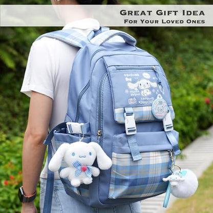 Juju Blue Kawaii Backpack - Cute Backpacks For Girls - Cute Backpack Kawaii Stuff - Backpacks For School Girls