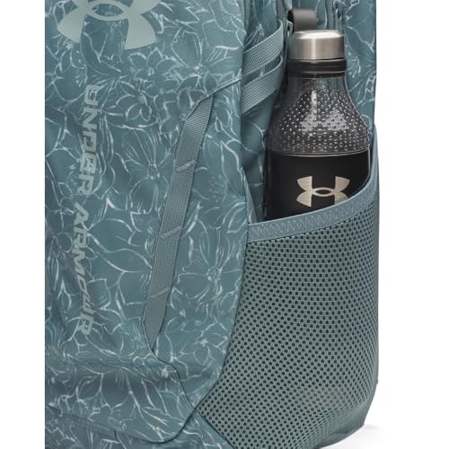 Under Armour Unisex Hustle 6.0 Backpack, (587) Jasper Blue/Jasper Blue/Serpentine, One Size Fits Most - color: (587) Jasper Blue / Jasper Blue / Serpentine, size: One Size