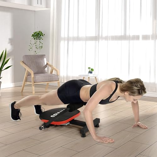 Fitvids Ab Crunch Total Body Workout with Resistance Bands, Instruction DVD and Exercise Guide Chart