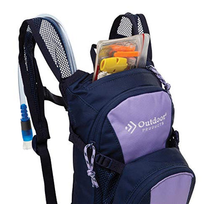 Outdoor Products Tadpole Hydration Pack (Black) (Violet Tulip) - color: Violet Tulip