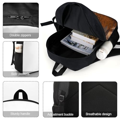 Travel Laptop Backpack Slim Durable Lightweight Back Pack Cute Antler Red Deer Small Backpack For Women Men - color: Antler Red Deer