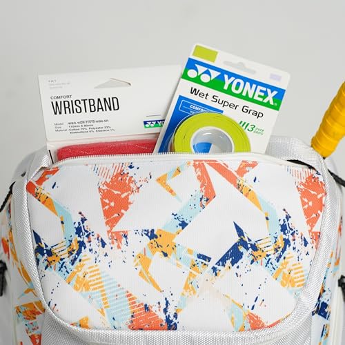YONEX Badminton Racquet Backpack ADP1 0712|Ergonomic Straps|Hand Carry||Accessories Compartment|Racquet Compartment |Laptop& Main Compartment |Larger Bottle Pocket,