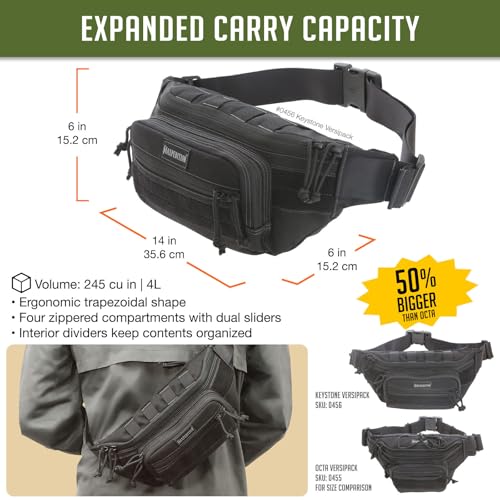 Maxexpedition - Keystone Versipack (Black) (0456B)