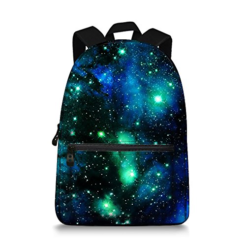 Unisex TrendyMax Galaxy Pattern Grade Backpack for Elementary Kids (Galaxy 110) - color: Galaxy 110