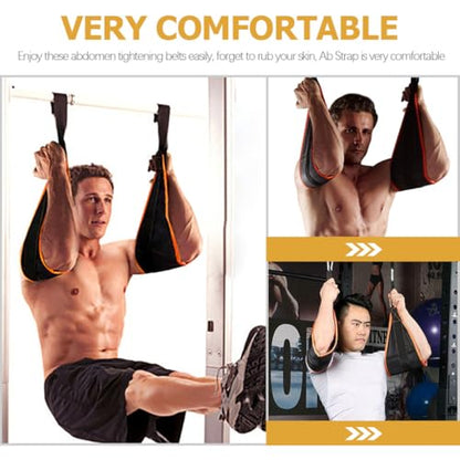 Professional Gym Ab Straps Hanging Ab Slings Fitness Accessory with Adjustable Suspension for Home Abdominal Training and Workout Equipment
