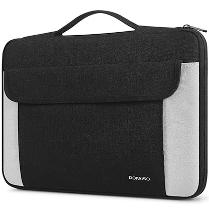 DOMISO 15.6-16 Inch Laptop Sleeve Case,Water-resistant Laptop Protective Case for MacBook Pro16,Dell XPS 16,Lenovo,HP, ASUS, Acer,Black - color: Black, size: 15.6-16 Inch