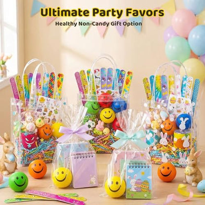 LovesTown 20 PCS Stress Balls for Kids, Squeeze Toys Smile Face Sensory Stretchy Fidget Toys for Kids Adults Stress Relief Gifts for Coworker Classroom Prize Basket Stuffers, 2.5 Inch - size: Small