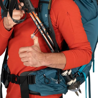 Osprey Atmos AG 50L Men's Backpacking Backpack - color: Mythical Green, size: Large-X-Large