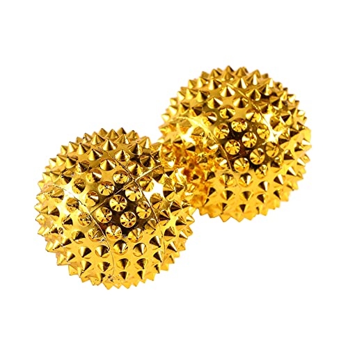 Spiky Massage Ball, 1 Pair 32mm Acupressure Ball, Hand Massage for Pain Pressure and Stress Relief