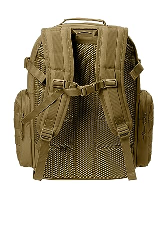 Tactical Gear bag Heavy Duty Duffel Gym bag/Tactical Backpack Custom Embroidered with your own text (Coyote Brown Backpack) - color: Coyote Brown Backpack