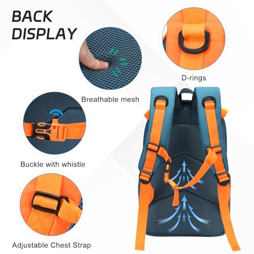 Small Hiking Backpack 15L Lightweight Travel Backpacks Hiking Daypack with Padded Shoulder Strap Camping Backpack for Women