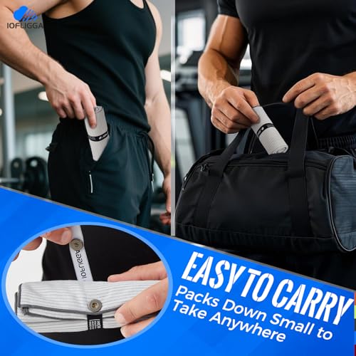 5 Pack Microfiber Gym Towels – Quick Dry, Super Absorbent, Lightweight & Compact Sweat and Workout Towels for Travel, Camping, Hot Yoga, Beach, and Sports (12 * 40" (5 Pack)) - size: 12 * 40" ( 5 Pack )
