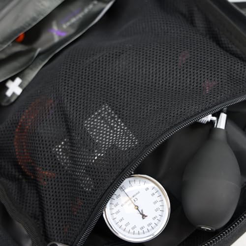 Lightning X Stocked Modular Trauma & Bleeding First Aid Responder Medical Backpack + Kit - Black - color: Black