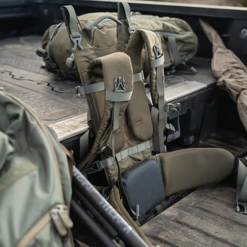BOG Inception Backpack Frame and Helix Pack with Lightweight Design, YKK Zippers, Durable Build for Hunting, Backpacking - style: Inception XL (Frame)
