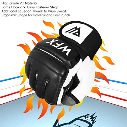 WFX Punch Bag Boxing Gloves Karate Mitts MMA Body Combat Taekwondo Training Martial Art Fighting Grappling Muay Thai TKD MMA Synthetic - size: Small