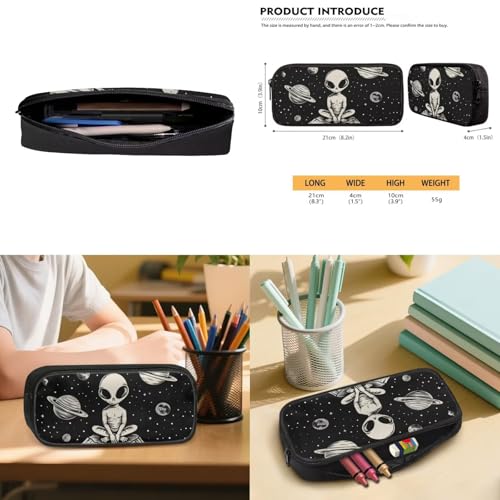 Alien Backpack for Boys 6-8 Kids Backpack for School Boys Bookbag with Lunch Box Water Bottle Holder Pencil Case 4PCS Set Teen Backpacks for Kindergarten Primary School Bag with Handle - color: Alien