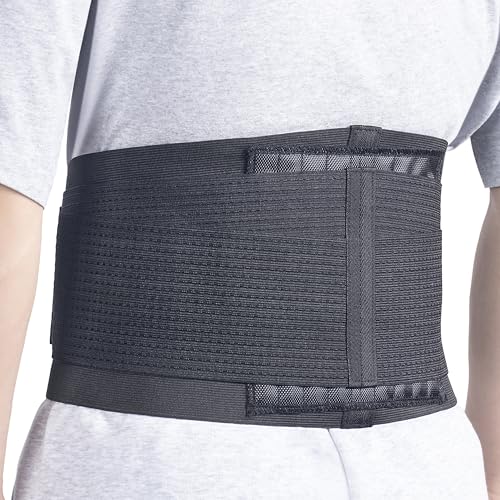 Back Braces for Lower Back Pain, Lumbar Support Belt, XXL | Dual adjustable compression straps with breathable support for lifting, working, sitting, standing, and daily back relief - size: XX-Large