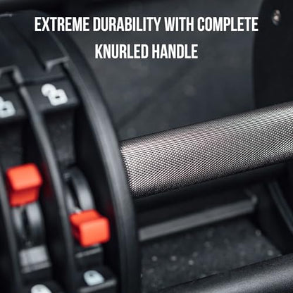 Rep Fitness Quickdraw Adjustable Dumbbells, Multiple weight ranges available including: 5-30, 5-40,5-50 and 5-60 lbs - style: 5-50 lbs