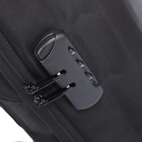 Yoidesu Travel Laptop Backpack Water proof Anti Theft with USB Charging Port and Lock, 17.3 Inch Computer Business Backpacks for Women Men Work College