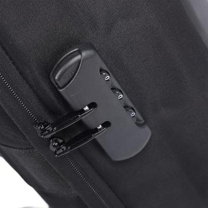 Yoidesu Travel Laptop Backpack Water proof Anti Theft with USB Charging Port and Lock, 17.3 Inch Computer Business Backpacks for Women Men Work College