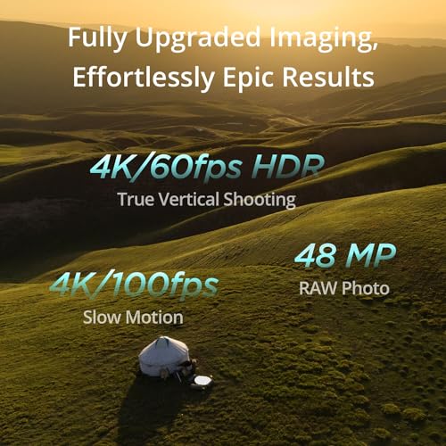 DJI Mini 4 Pro Drone with DJI RC 2 Screen remote Control Bundle Kit Camera Drone Bundle, with 128 GB SD, 3.0 USB Card Reader, Landing Pad, Backpack Strobe Lights and More