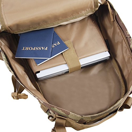 Highland Tactical Stealth Heavy Duty Tactical Backpack Backpack, CAMO - color: Camo