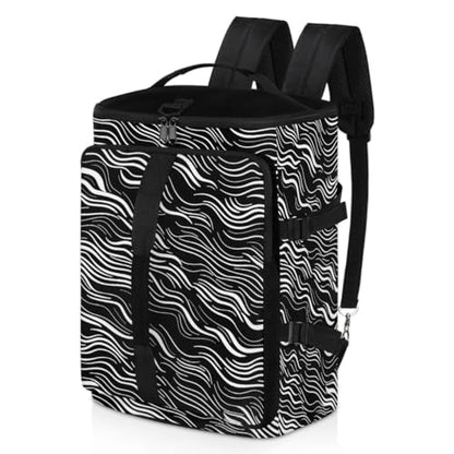 Gym Backpack, Water Resistant Carry-On Bag with Padded Shoulder Straps