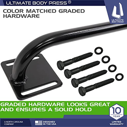 Ultimate Body Press Wall Mounted Doorway Pull Up Bar - style: Classic Straight Bar