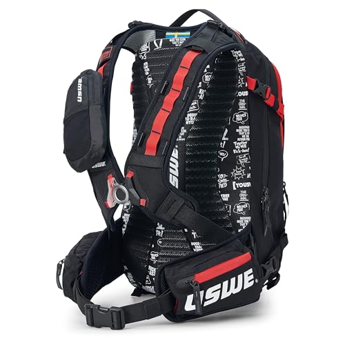 USWE Core Backpack, a High End Daypack for Enduro, Dirtbike, Moto, Black (16L USWE Red) - style: 16l Uswe Red