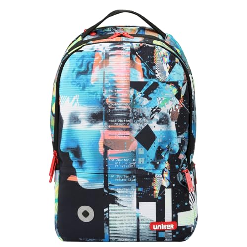 Graffiti Backpack, Designer Laptop Backpack for 15.6 Inch Work,Water Resistant Backpack Computer Bag,PixelPack‌ - color: Pixelpack‌