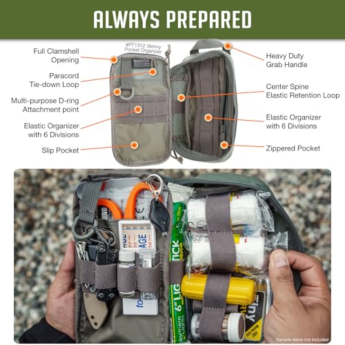 Maxpedition Skinny Pocket Organizer - color: Foliage Green