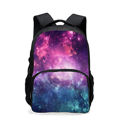 CAIWEI backpack teen, Universe Space TrendyMax Galaxy Pattern Backpack Cute for School (Starry sky 5) - color: Starry Sky 5, size: 17.5*13*6.7 Inch