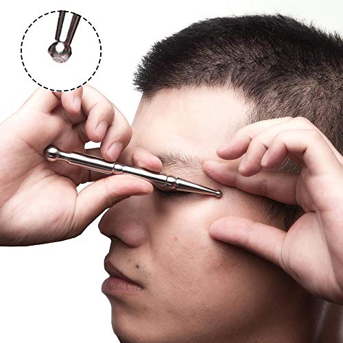 FeelFree Sport Acupuncture Pen-TMJ Massager Deep Tissue Massage Tool-Trigger Point Massage Relief Pain Therapy Tools Full Body Relaxing Trigger Self-Massage Acupressure Bar (A) - style: A