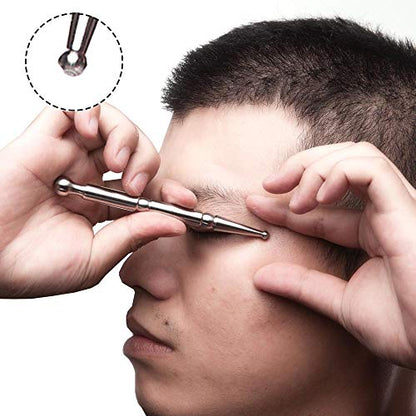FeelFree Sport Acupuncture Pen-TMJ Massager Deep Tissue Massage Tool-Trigger Point Massage Relief Pain Therapy Tools Full Body Relaxing Trigger Self-Massage Acupressure Bar (A) - style: A