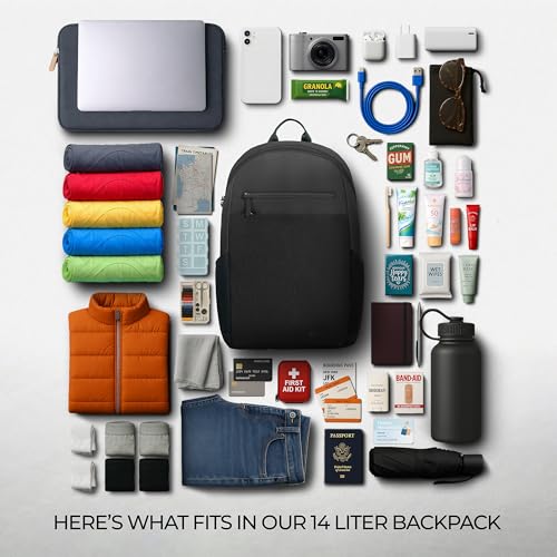 Travelon Anti-Theft Metro Backpack with RFID blocking pouch - color: Black