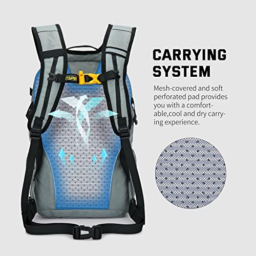 SKYSPER Small Hiking Backpack, 20L Lightweight Travel Backpacks Hiking Daypack for Women Men - color: Lantc20-celadongreen, size: 20l