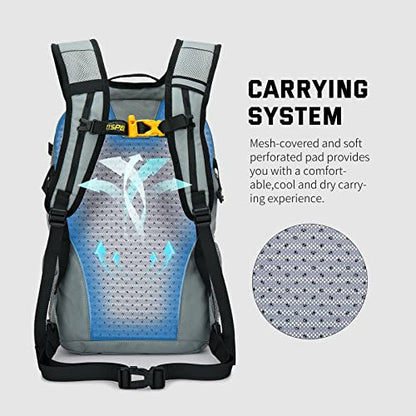 SKYSPER Small Hiking Backpack, 20L Lightweight Travel Backpacks Hiking Daypack for Women Men - color: Lantc20-celadongreen, size: 20l