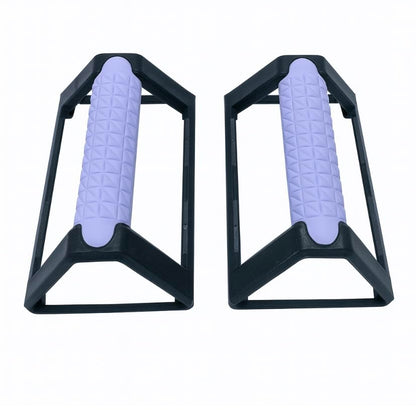 Summit Grips Premium Push-Up Handles for Strength Training, Stackable, Wrist-Friendly, Ergonomic Grip for Home Gym Workouts - color: Periwinkle