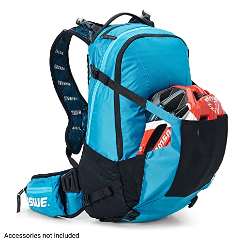 USWE Shred 16L Backpack, a High End Daypack for MTB, E-MTB, Mountain Bike, Blue - style: 16l Blue