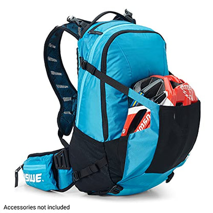 USWE Shred 16L Backpack, a High End Daypack for MTB, E-MTB, Mountain Bike, Blue - style: 16l Blue